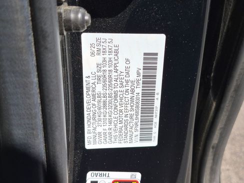 Used 2025 Honda Odyssey EX-L image 38