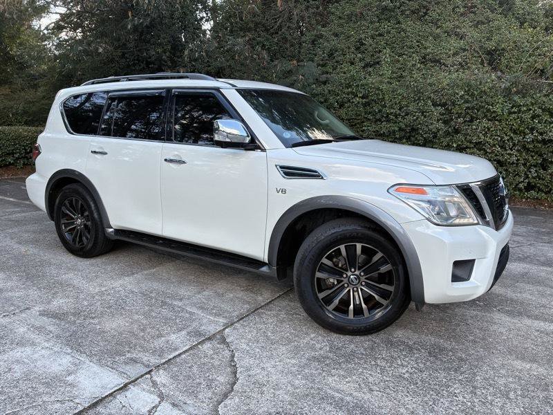 Used 2017 Nissan Armada Platinum w/ Captain Seat Package RWD image 2