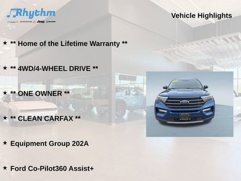 Used 2021 Ford Explorer XLT w/ Equipment Group 202A image 5