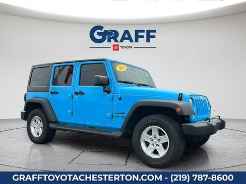 Used 2018 Jeep Wrangler Unlimited Sport S AWD/4WD image 4