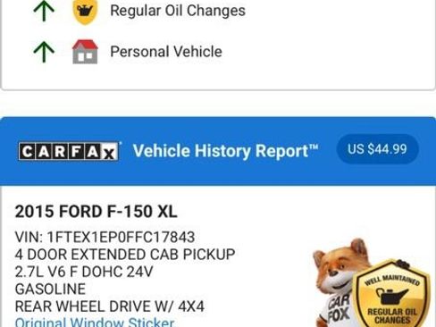 Used 2015 Ford F150 XL w/ Equipment Group 101A Mid image 5