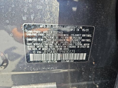 Certified 2023 Subaru Forester Premium AWD/4WD image 16