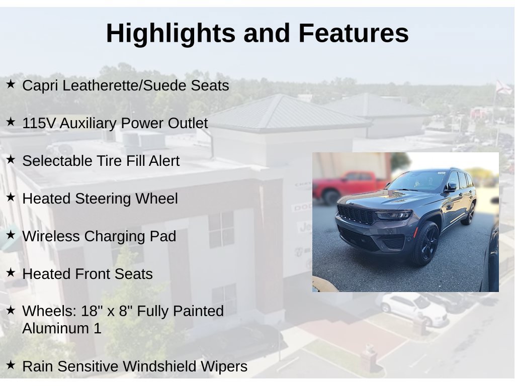 Used 2024 Jeep Grand Cherokee Altitude RWD image 3