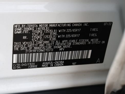 Used 2022 Toyota RAV4 LE FWD image 33