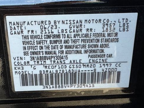 Used 2023 Nissan Sentra S FWD image 27