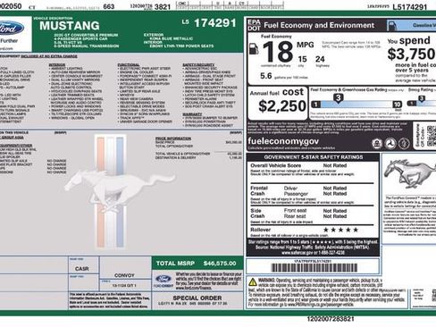 Used 2020 Ford Mustang GT Premium RWD image 19