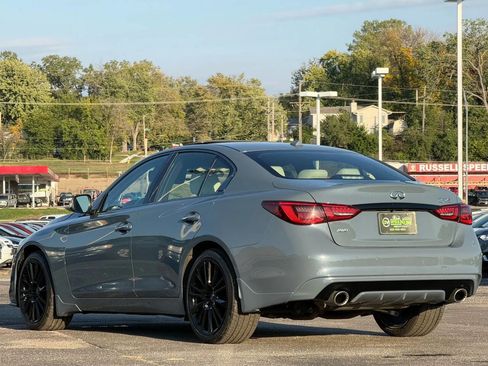 Used 2021 INFINITI Q50 Red Sport 400 w/ All Weather Package image 5