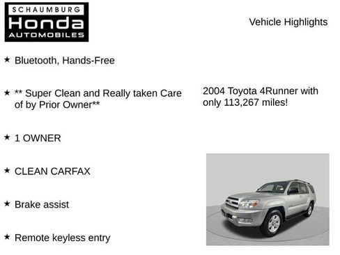Used 2004 Toyota 4Runner SR5 AWD/4WD image 7