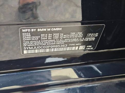 Used 2023 BMW X5 M w/ Competition Package AWD/4WD image 27