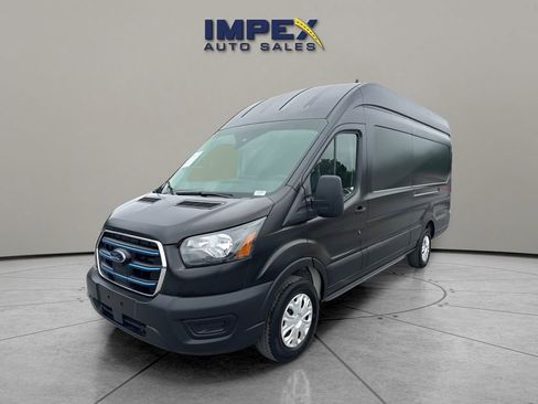 Used 2023 Ford E-Transit 148 High Roof Extended w/ Load Area Protection Package RWD image 1