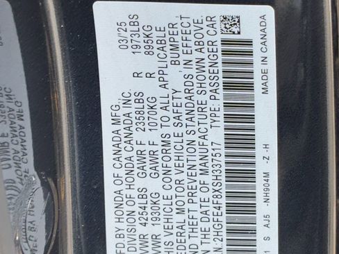 New 2025 Honda Civic Sport Touring image 28