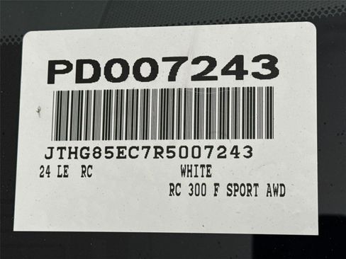 Used 2024 Lexus RC 300 F Sport image 45