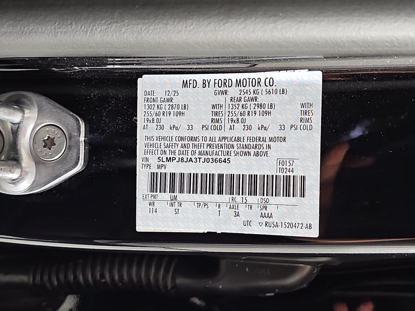 Used 2026 Lincoln Nautilus Premier w/ Equipment Group 102A AWD/4WD image 31