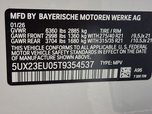 New 2026 BMW X5 xDrive40i w/ Parking Assistance Package AWD/4WD image 18
