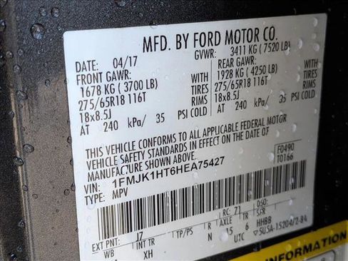 Used 2017 Ford Expedition EL XLT w/ Equipment Group 202A image 25