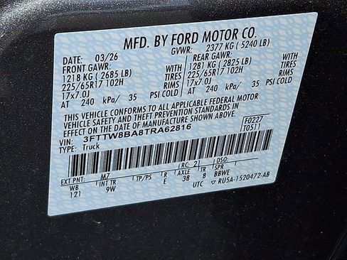 New 2026 Ford Maverick XL AWD/4WD image 10