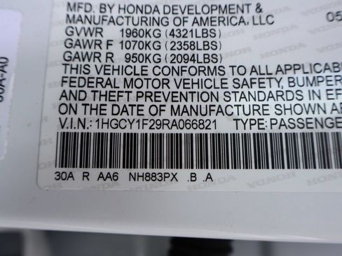 Certified 2024 Honda Accord LX image 31