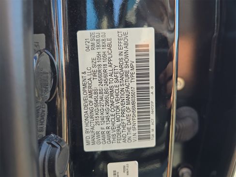 Used 2021 Honda Pilot EX-L image 33