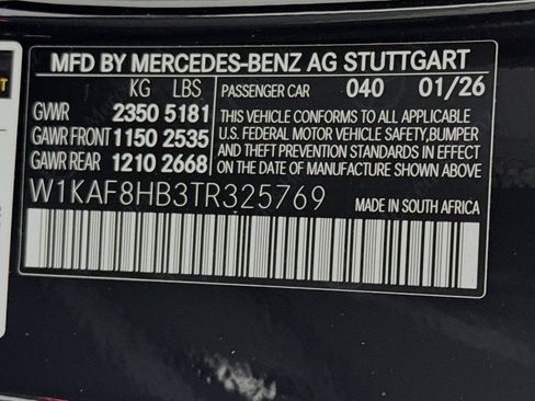 New 2026 Mercedes-Benz C 43 AMG 4MATIC Sedan image 24