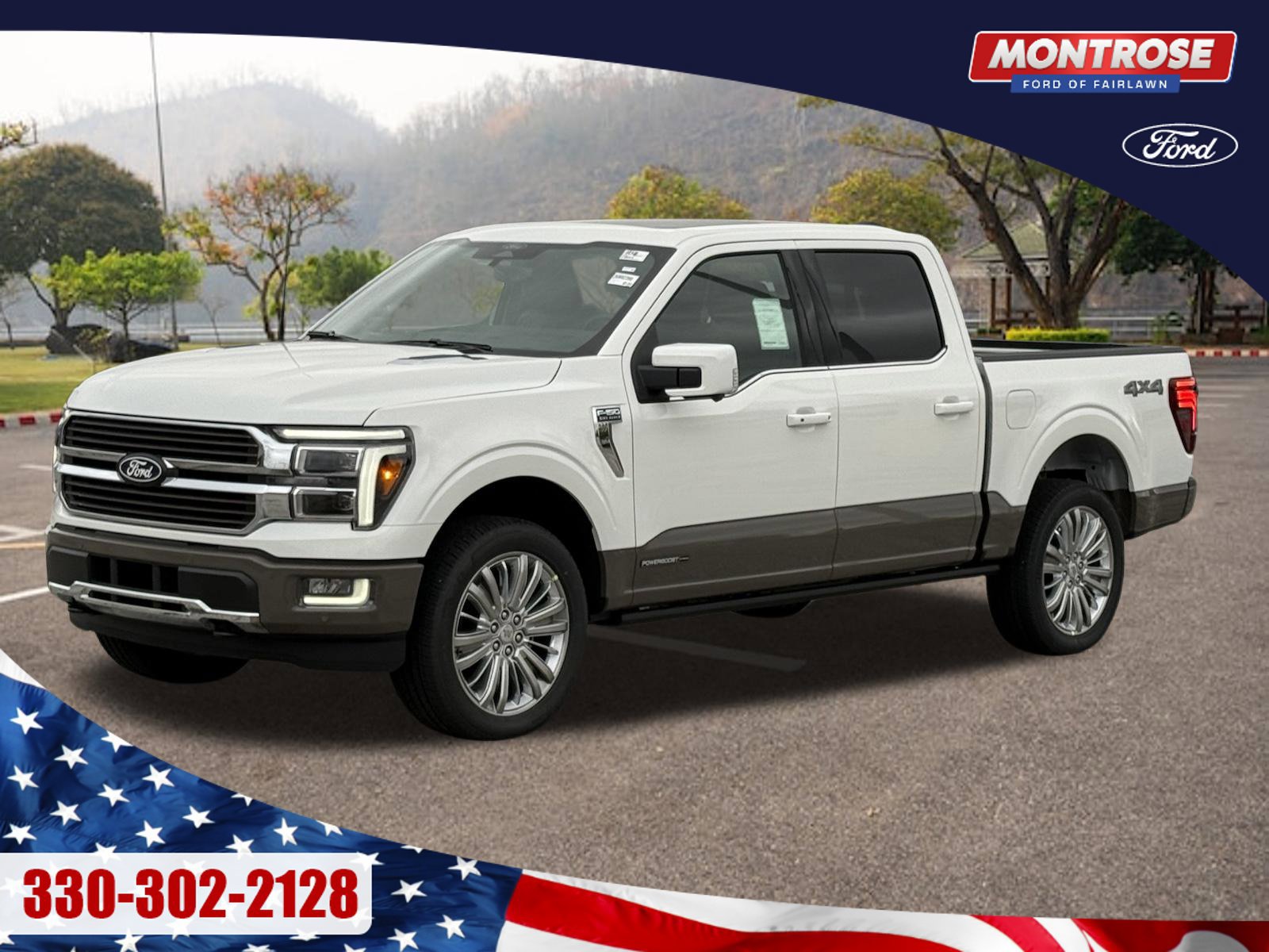 New 2026 Ford F150 King Ranch w/ Equipment Group 601A High AWD/4WD 360° Tour