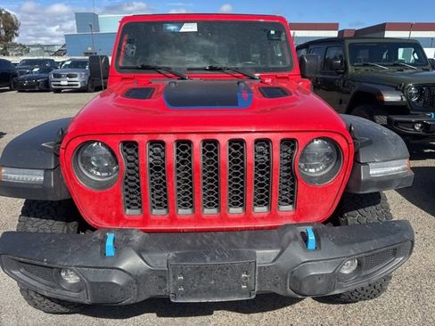 Used 2023 Jeep Wrangler Unlimited Rubicon 4xe w/ Cold Weather Group AWD/4WD image 2