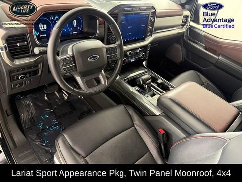Certified 2023 Ford F150 Lariat w/ Equipment Group 502A High AWD/4WD image 12