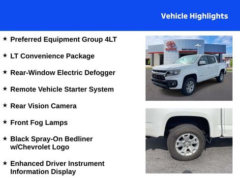 Used 2022 Chevrolet Colorado LT w/ LT Convenience Package AWD/4WD image 4
