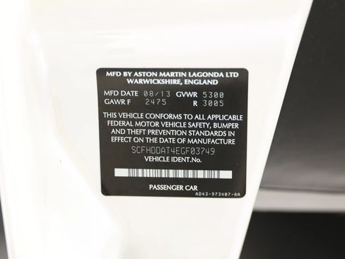 Used 2014 Aston Martin Rapide S RWD image 79