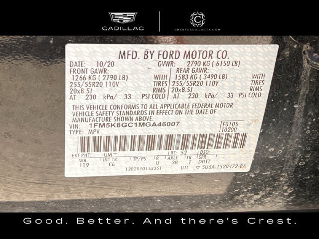 Used 2021 Ford Explorer ST w/ Equipment Group 401A AWD/4WD image 29