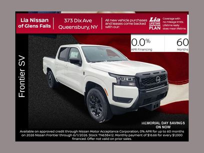New 2026 Nissan Frontier SV w/ SV Convenience Package