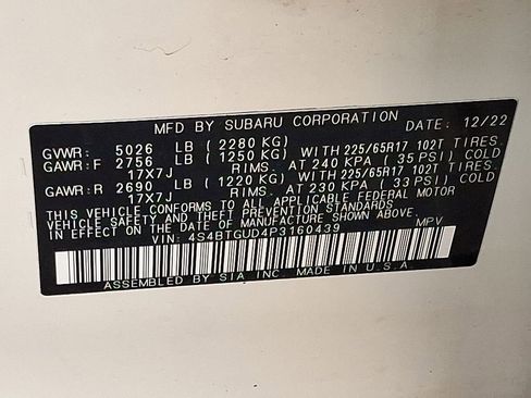 Used 2023 Subaru Outback Wilderness image 28