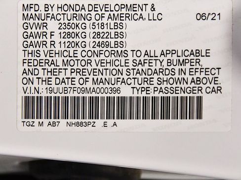 Used 2021 Acura TLX Type S image 15