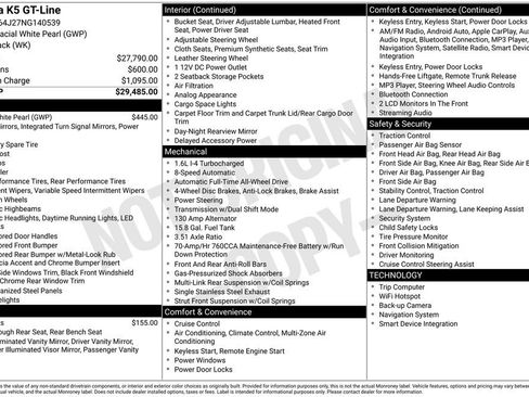 Used 2022 Kia K5 GT-Line image 38