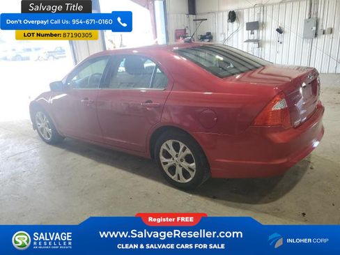 Used 2012 Ford Fusion SE FWD image 3