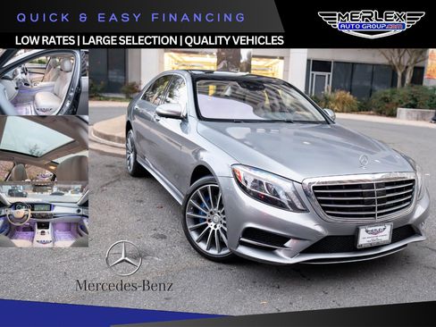 Used 2015 Mercedes-Benz S 550 Sedan w/ Sport Package w/ Sport Package image 1