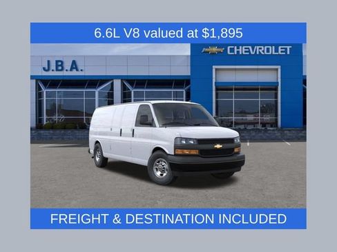 New 2025 Chevrolet Express 3500 Extended w/ Driver Convenience Package RWD image 1