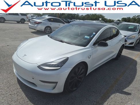 Used 2020 Tesla Model 3 Performance AWD/4WD image 1