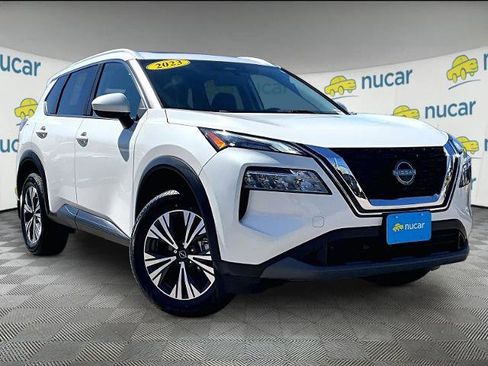 Certified 2023 Nissan Rogue SV w/ SV Premium B Package AWD/4WD image 1