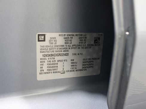 Used 2016 Chevrolet Tahoe LT w/ Luxury Package image 44