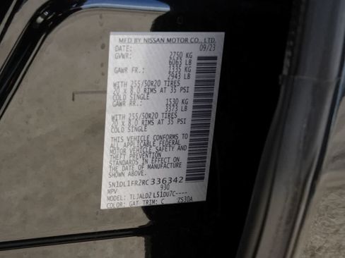 Certified 2024 INFINITI QX60 Luxe FWD image 25