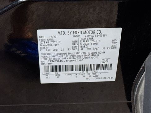 Used 2024 Ford Edge SE AWD/4WD image 40