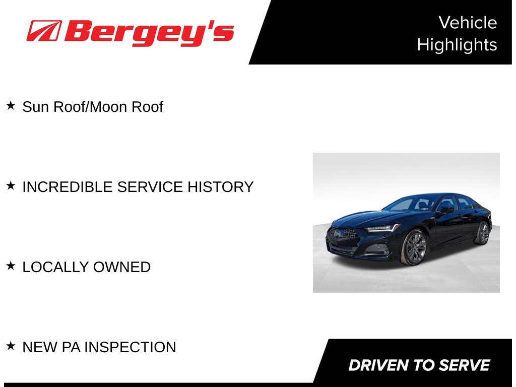 Used 2022 Acura TLX w/ A-SPEC Package AWD/4WD image 4