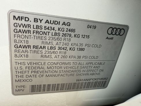 Used 2019 Audi Q5 2.0T Premium w/ Convenience Package image 19