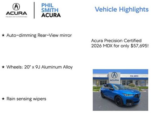 Certified 2026 Acura MDX A-Spec AWD/4WD image 9