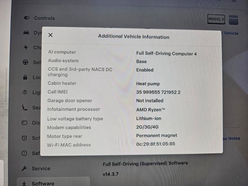 Used 2025 Tesla Model 3 Long Range RWD image 3