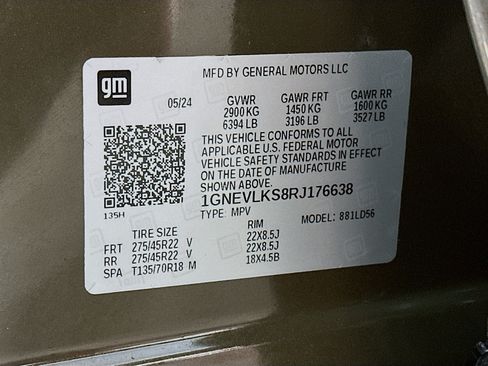 Used 2024 Chevrolet Traverse RS AWD/4WD image 34