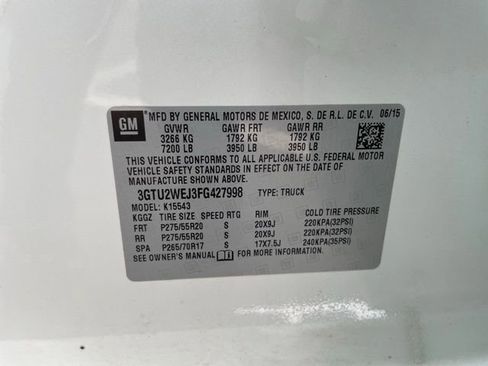 Used 2015 GMC Sierra 1500 Denali w/ Driver Alert Package image 33