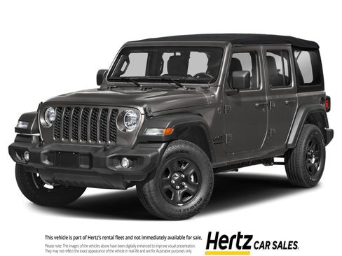 Used 2025 Jeep Wrangler Unlimited Sport AWD/4WD image 1