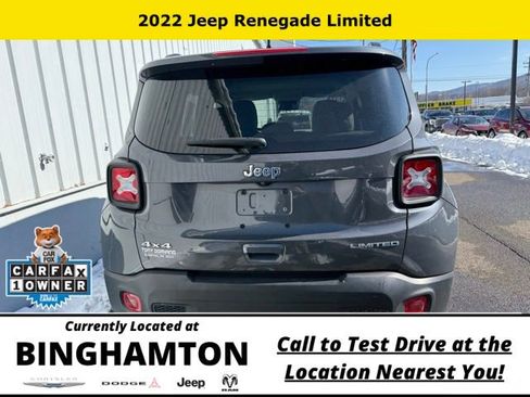 Used 2022 Jeep Renegade Limited AWD/4WD image 6