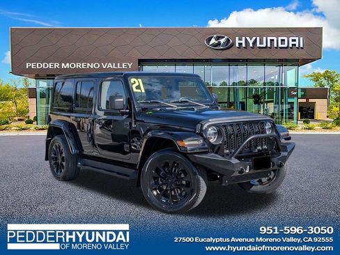 Used 2021 Jeep Wrangler Unlimited Sahara w/ Safety Group image 1